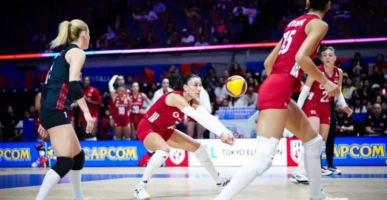 A milli kadın voleybol takımı, ABD’ye mağlup oldu