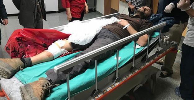 AA Muhabiri Afrin'de Roket Saldırısında Yaralandı1