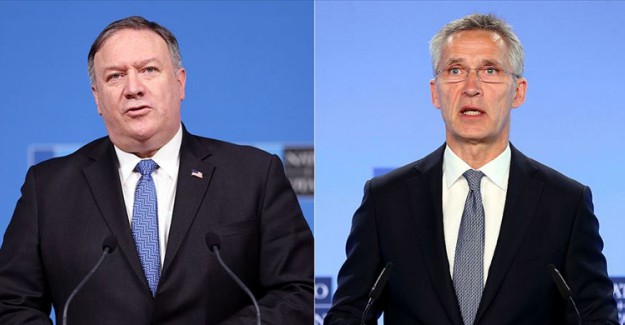 ABD Dışişleri Bakanı Pompeo NATO'yu Ziyaret Etti