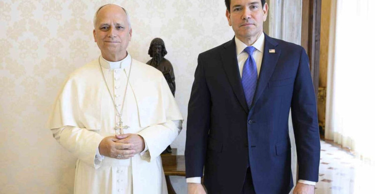 ABD Dışişleri Bakanı Rubio ve Papa 14. Leo'nun Vatikan Görüşmesi