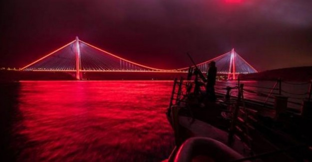 ABD Donanması'ndan Skandal Yavuz Sultan Selim Köprüsü Paylaşımı