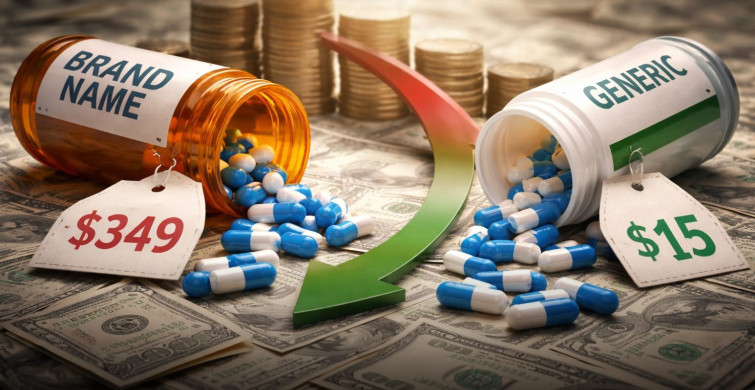 ABD’de Jenerik İlaç Fiyatları Sigortasız İlaca Göre Dramatik Düşüşte