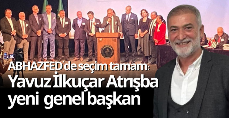 ABHAZFED’de seçim tamam: Yavuz İlkuçar Atrışba yeni genel başkan