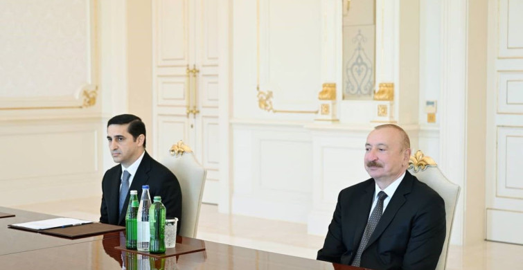 Adalet Bakanı Gürlek, Azerbaycan Cumhurbaşkanı Aliyev ile görüştü