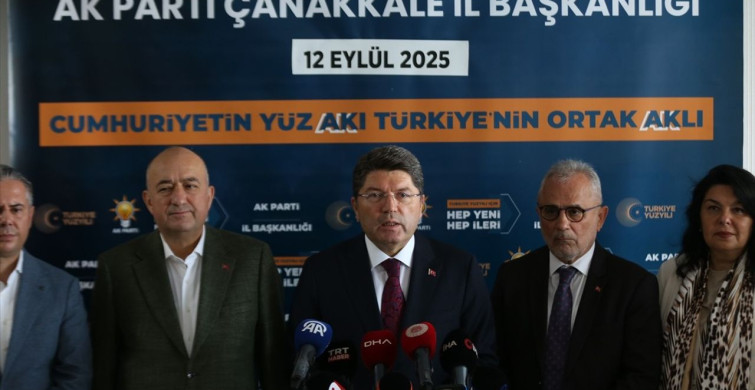 Adalet Bakanı Tunç'tan Anayasa Çıkışı