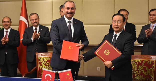 Adalet Bakanlığı Çin İle Mutabakat Zaptı İmzaladı