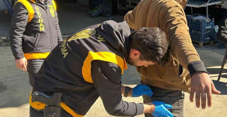 Adana Hal Kompleksinde Kaçak Göçmen Denetimi