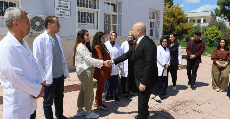 Adana İl Sağlık Müdürü Nacar Karataş'ta İncelemelerde Bulundu