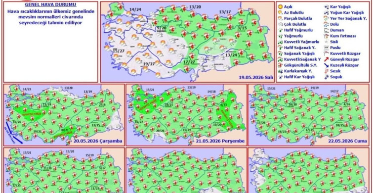 Adana'da 6 Gün Sürecek Şiddetli Yağış Bekleniyor