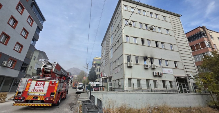 Adana'da Aile Sağlığı Merkezinde Yangın