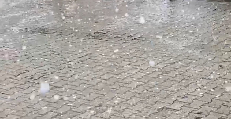 Adana'da Dolu Yağışı Hayatı Olumsuz Etkiledi