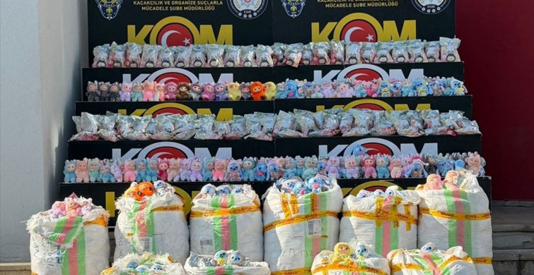 Adana'da Gümrük Kaçağı 2.605 Pelüş Oyuncak Ele Geçirildi