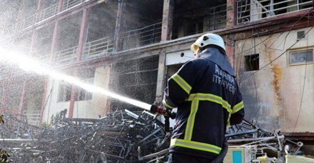Adana'da Hastane'de Yangın Paniği