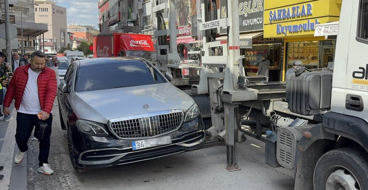 Adana'da Hatalı Park Eden 150 Sürücüye Ceza