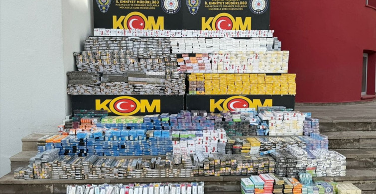 Adana'da Kaçak Sigara Operasyonu: 16 Bin Paket Ele Geçirildi