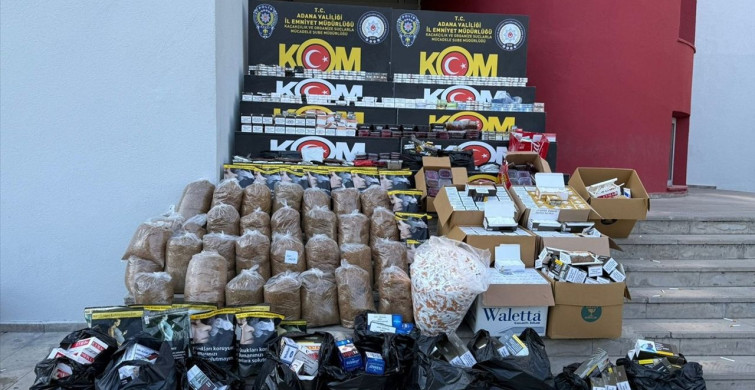 Adana'da Kaçakçılık Operasyonunda 20 Gözaltı