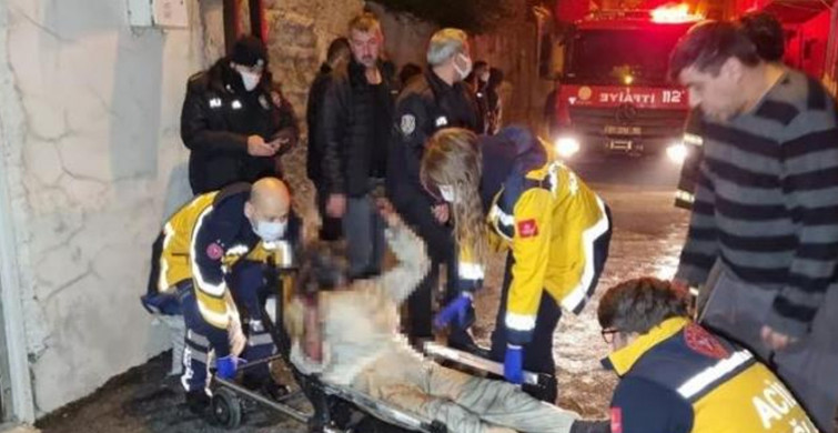 Adana’da Korkunç Yangın: Yaşlı Adam Son Anda Kurtarıldı