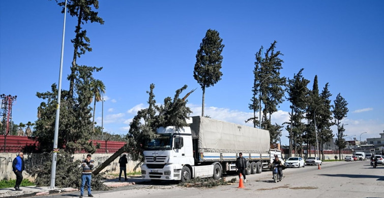 Adana'da Kuvvetli Rüzgar Hayatı Olumsuz Etkiliyor