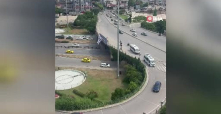 Adana'da NATO protestosu için pankart asan kişi gözaltına alındı