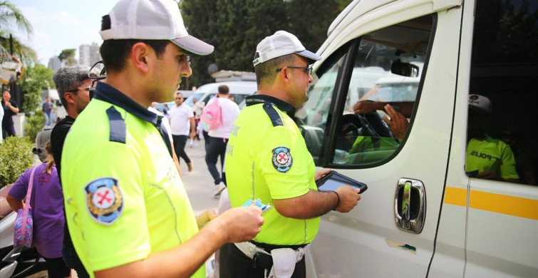 Adana'da Okul Servislerine Denetim