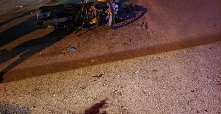 Adana’da otomobil ile motosiklet çarpıştı, 1 ölü, 1 ağır yaralı