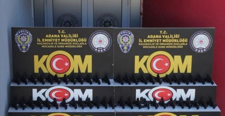 Adana'da Ruhsatsız Tabanca Operasyonu