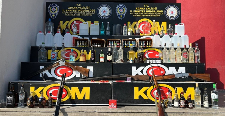 Adana'da Sahte İçki Operasyonu: 14 Zanlıdan 7'si Tutuklandı