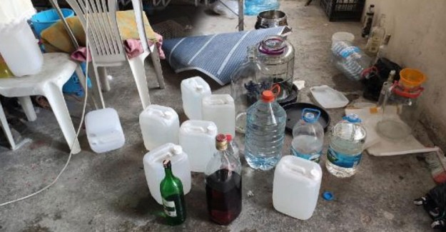 Adana'da Sahte Rakı Operasyonunda 6 Kişi Gözaltına Alındı