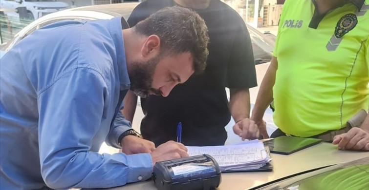 Adana'da Ters Yönde Giden Sürücüye 46 Bin Lira Ceza