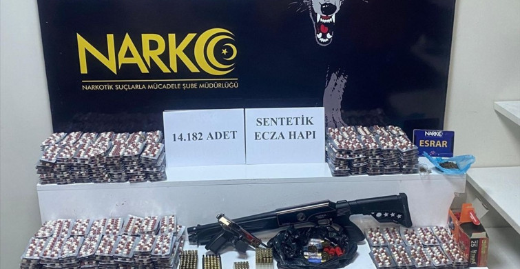 Adana'da Uyuşturucu Hap Operasyonu