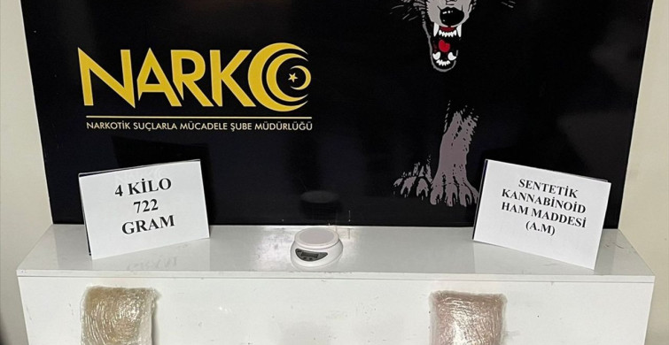 Adana'da Uyuşturucu Operasyonu: 4 Kilo 722 Gram Ele Geçirildi