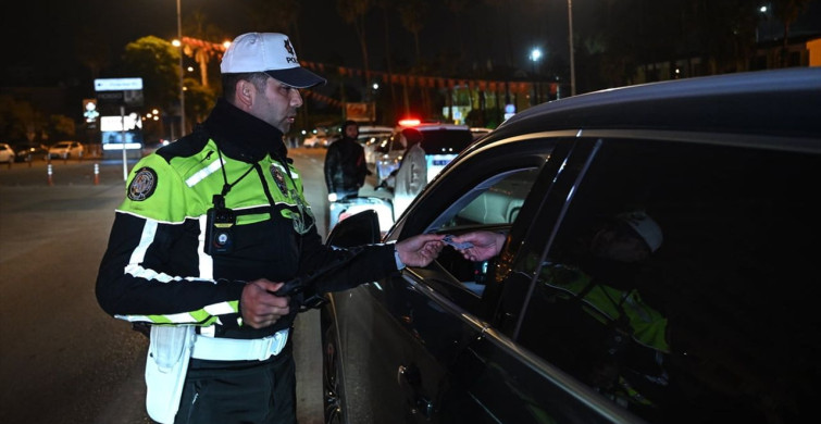Adana'da Yoğun Trafik Denetimi