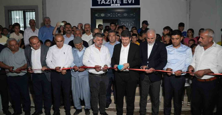 Adıyaman Belediyesi'nden İmamağa Mahallesi'ne taziye evi