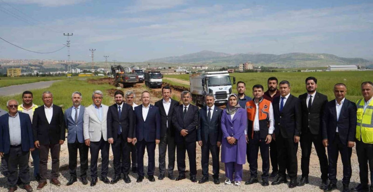 Adıyaman-Çelikhan Yolunda Şehir Geçişi Çalışmaları Başladı