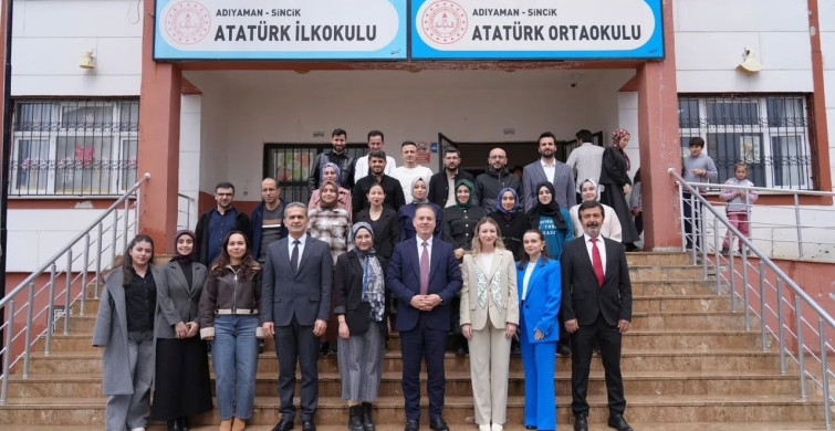 Adıyaman İl Eğitim Müdürü Ali Tosun, Sincik'teki Okulları Ziyaret Etti