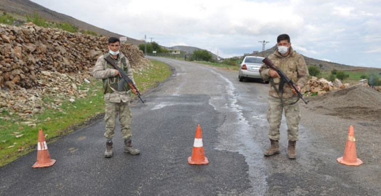 Adıyaman'da Bir Köy Koronavirüs Nedeniyle Karantinaya Alındı