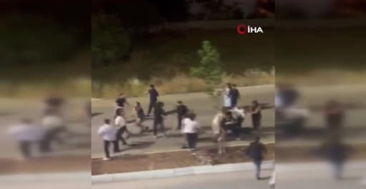 Adıyaman'da düğün konvoyunda kavga