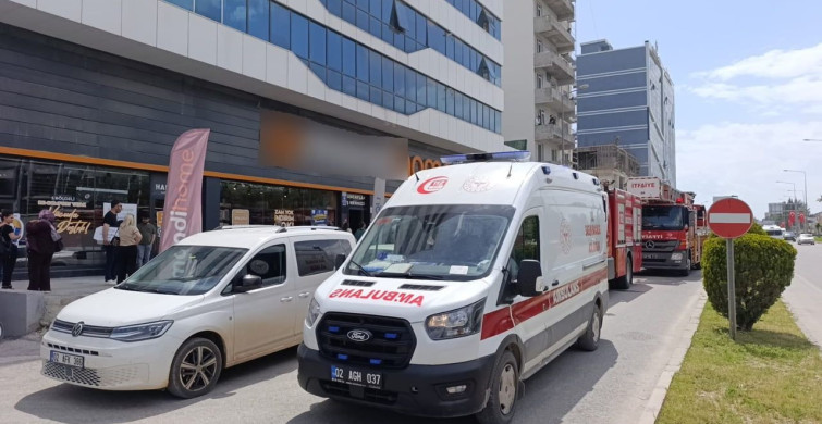 Adıyaman'da Güzellik Merkezinde Yangın Paniği
