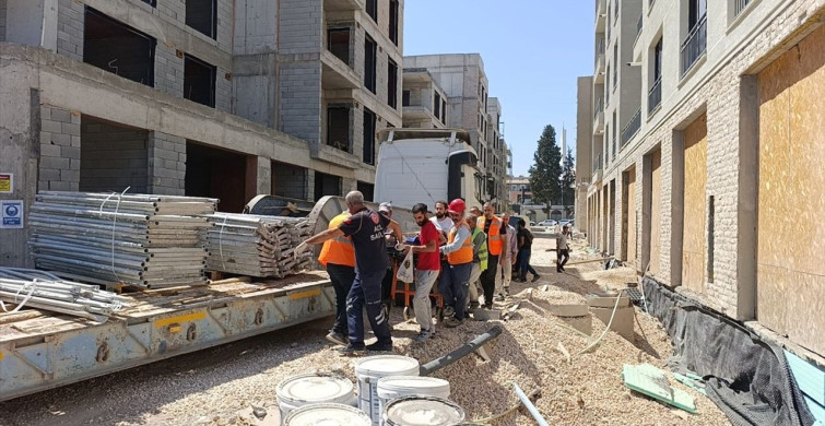 Adıyaman'da İnşaat İşçisi Elektrik Akımına Kapıldı
