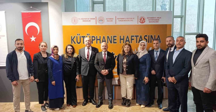 Adıyaman’da Kütüphaneler Haftası Coşkuyla Kutlandı