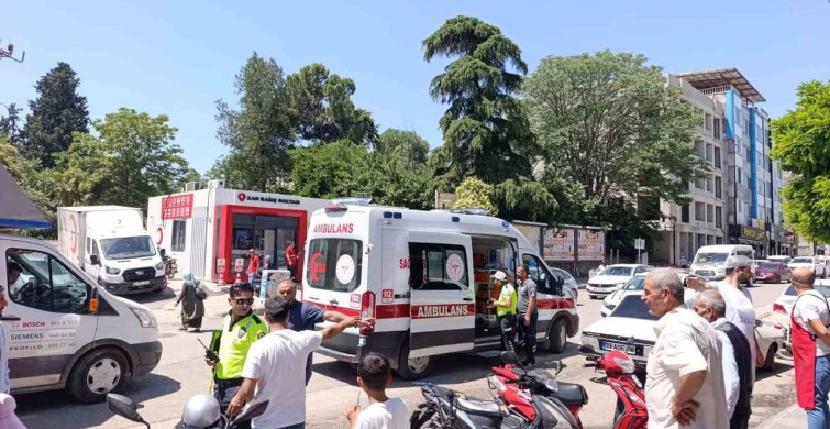 Adıyaman'da motosiklet ile otomobil çarpıştı: 1 yaralı