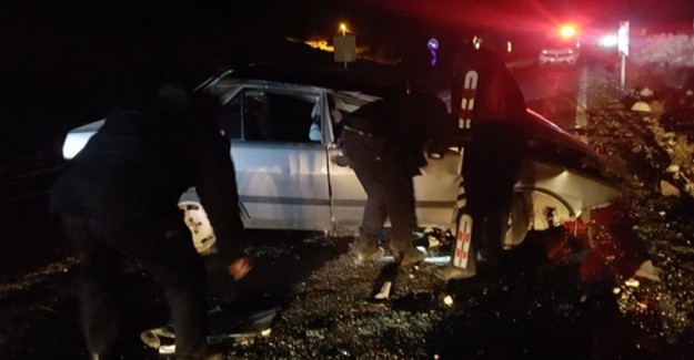 Adıyaman’da Otomobil Devrildi: 1 Ölü, 4 Yaralı