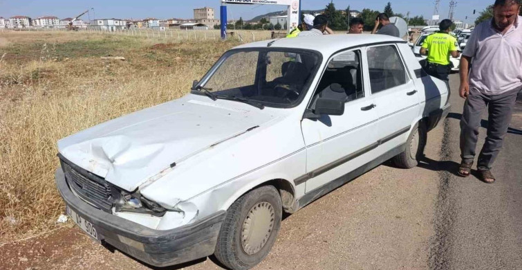 Adıyaman’da otomobil ile araç çarpıştı: 1 yaralı