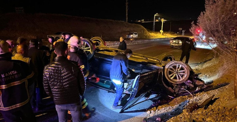 Adıyaman'da Otomobil Kazası: 2 Yaralı
