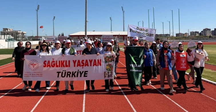 Adıyaman'da Sağlık İçin Hareket Et Günü Etkinliği