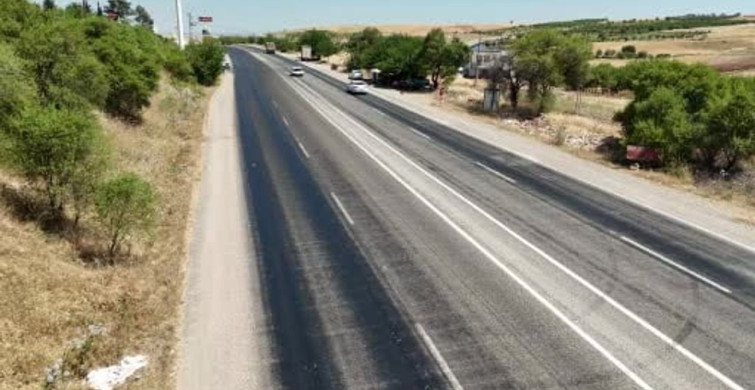 Adıyaman’da sıcak hava asfaltı eritti