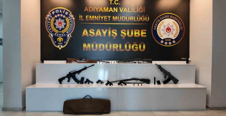 Adıyaman'da Sosyal Medya Üzerinden Silah Paylaşımına Ceza