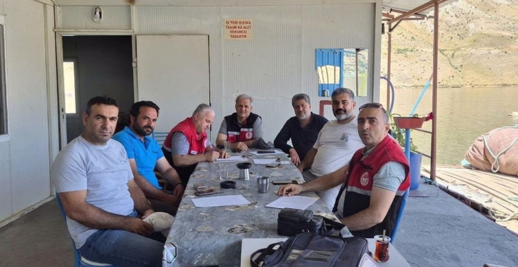 Adıyaman'da su ürünleri yetiştiriciliği tesislerine denetim ve bilgilendirme çalışmaları