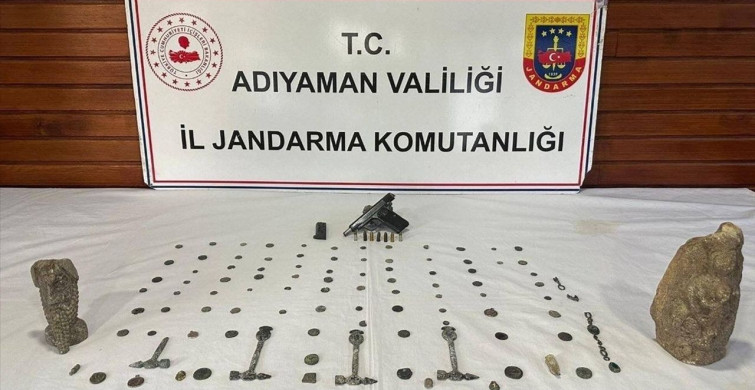 Adıyaman'da Tarihi Eser Kaçakçılığı Operasyonu: 4 Gözaltı