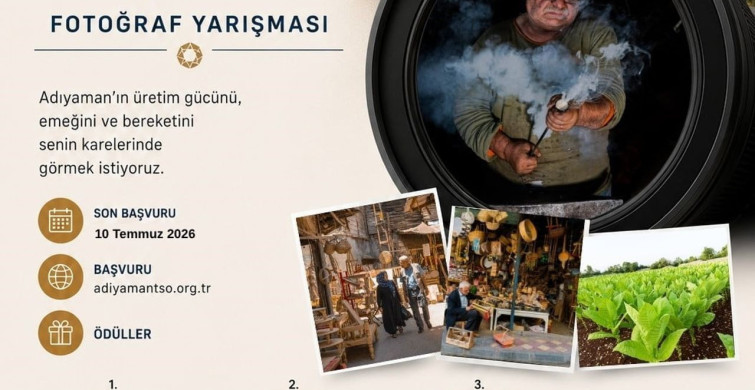Adıyaman'da 'Üreten Adıyaman' Fotoğraf Yarışması